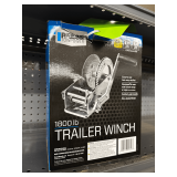 Reese Towpower 1800 lb Trailer Winch, 2-Speed Dual Gear