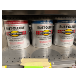 (3x) Rust-Oleum Professional High Performance Enamel: Regal Red and Royal Blue, Oil-Based, 1 Gallon