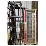 Retail Display Fixtures: Metal Wire Rack and Oatmeal Studios Greeting Card Display Case