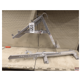 Aluminum Ladder Jacks: Adjustable, Fits Extension Ladders