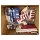 Valley Forge Flags and Accessories: American, North Carolina, Solar Flagpole Light, and Flag Brackets