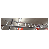 Werner 24' Aluminum Extension Ladder, Type III 200 lb. Rated, D1100 Series