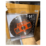 (5x) Virginia Abrasives 14' BD Concrete Diamond Blade: Wet and Dry, High Speed, Walk Behind