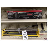 Flooring Tools: Roberts Adjustable Knee Kicker, Tile Cutter, and Carpet Seam Roller