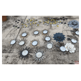 Garden Decor: Decorative Thermometers, Metal Wall Art, Butterfly Stakes, and Metal Flower Sculptures