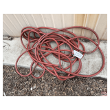 Red Rubber Garden Hose: Heavy Duty