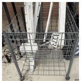Bufftech Polyvinyl Trellis Parts: Unassembled, with Instructions, in Wire Bin