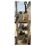 Plastic Shelf with Pump Sprayers, 30 Seconds Outdoor Cleaner