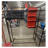 Metal Garment Rack on Casters