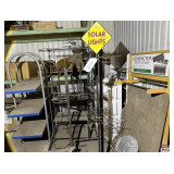 Retail Display Racks: Solar Lights Spinner, Kensington Switch Mat Stand, Wire Shelves