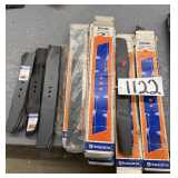 Husqvarna Genuine Mower Blades: Assorted Sizes, Boxed and Unboxed