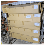 (5x) Milwaukee 4' In-Run Top and Bottom Display Rack: Part No. 48-55-0080