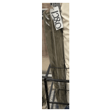 Patio Umbrella: Olive Green, in Plastic Wrap