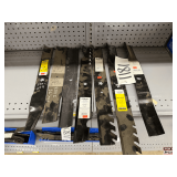 (7x) Mower Blades: Stens, XHT, and Predator, Fits AYP, Husqvarna, and Scag, Assorted Sizes