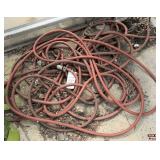 Red Rubber Garden Hose: Heavy Duty