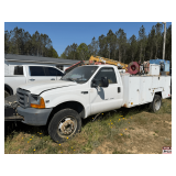 1999 Ford F450 Superduty Service Truck VIN#1FDXF46F3XEA37259