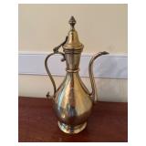 Brass Middle Eastern-Style Coffee Pot