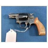 Smith & Wesson .38 Special Revolver With Wood Grip