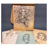 Alfred Richard Simson Sketchbook Featuring Europea