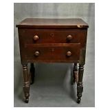 Simson Estate: 19th Century Mahogany Empire 2 Draw