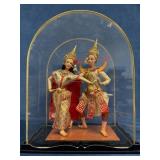 Thai Dancing Couple Dolls by Bangkok Dolls, Under