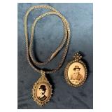 King Rama V of Thailand Sterling Marcasite Necklac
