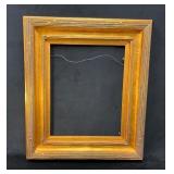 Ornate Wood Frame with Gold Leaf Finish & Hanging