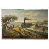 Alfred Richardson Simson Oil Painting on Canvas ï¿½B