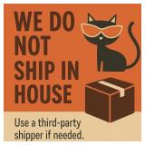 We use third party shipping