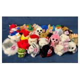 Ty Puffkins and Beanie Boo Plush Toys