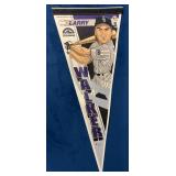 Larry Walker Colorado Rockies MLB Pennant