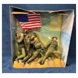 Soldiers of world Iwo Jima Flag Raising Action Fig