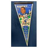Detroit Lions Barry Sanders NFL Felt Pennant