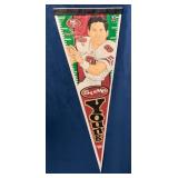 Steve Young San Francisco 49ers Sports Pennant