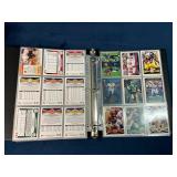 Binder of Various Sports Trading Cards