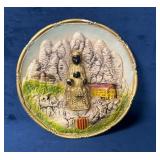 Decorative Wall Plaque Featuring Virgin of Montser