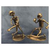 Sports-Themed Hardware Sculptures in Baseball and