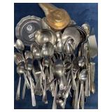 Flatware and Serving Ware Lot Including Utensils,