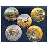 Numbered W.L. George Fine China Decorative Plates