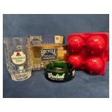 Lot Including Maker's Mark Sphere Ice Cube Tray, S