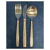 United Airlines Fish Scale Design Flatware Set ï¿½ 1