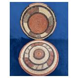 Handwoven Mats, Approximately 15 Inches in Diamete
