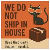 We Use 3rd Party Shipping