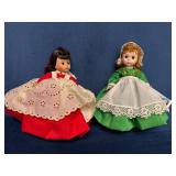 Madame Alexander Dolls Ireland and Jo in Original