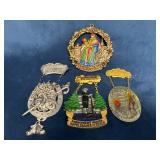 Four German Decorative Medals with Various Designs