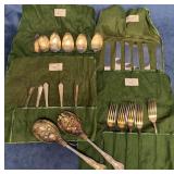 Vintage Flatware Set by Simeon L. & George H. Roge