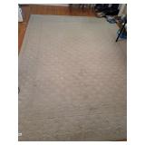 Large Machine-Made Area Rug in Neutral Tones