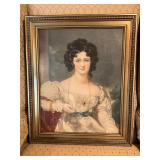 Framed Portrait of a Lady in 21 x 18 Frame