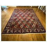 Hand-Knotted Persian Style Rug, Approximately 20 x