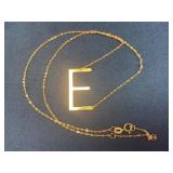 14K Gold Initial 